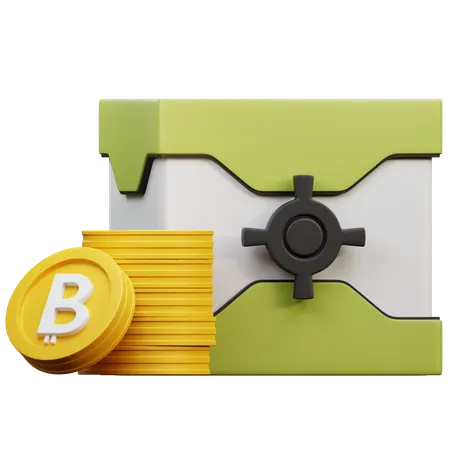 Crypto Savings  3D Icon