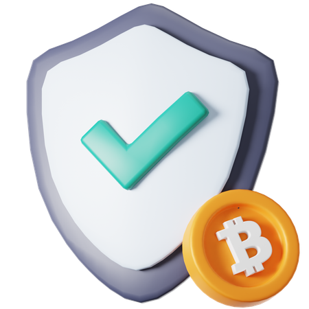 Sécurité cryptographique  3D Icon