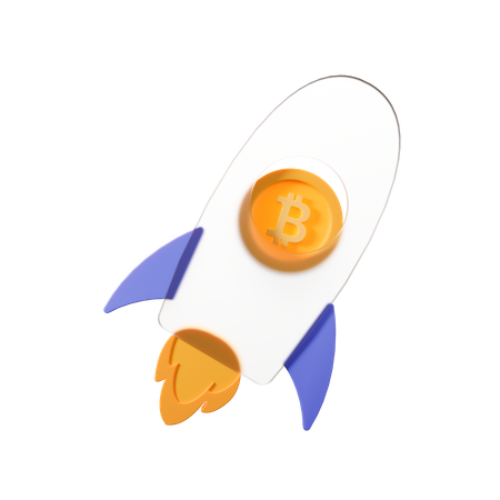 Crypto Startup  3D Icon