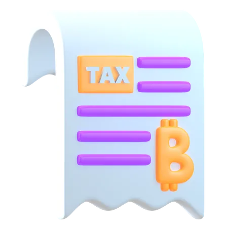3 D Illustration Taxes 3D Icon