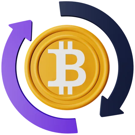 Crypto Trade  3D Icon
