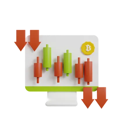 Crypto Trading  3D Icon