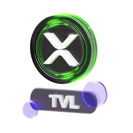 Crypto-tvl  3D Icon