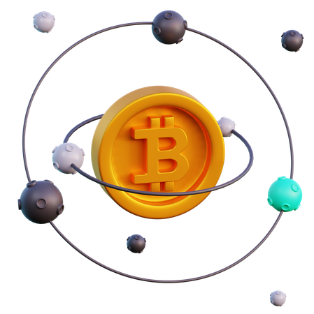 Univers crypto  3D Icon