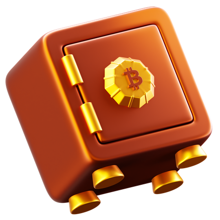 Crypto Vault  3D Icon