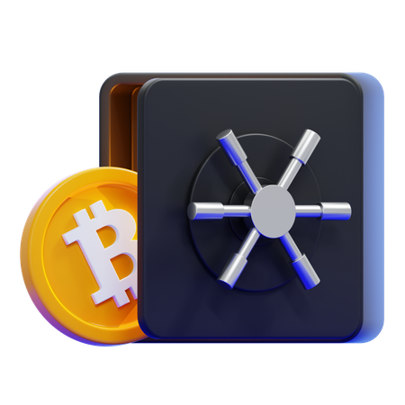 Crypto Vault  3D Icon