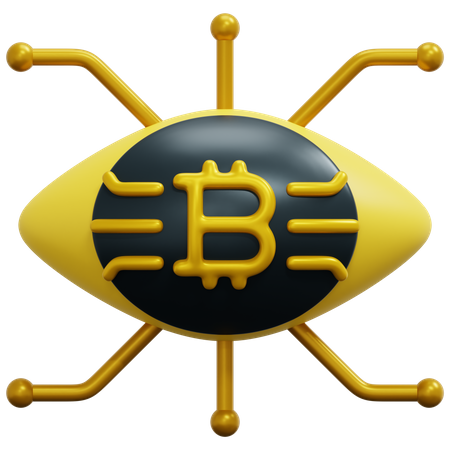 Vision cryptographique  3D Icon