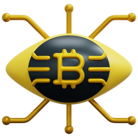 Crypto Vison  3D Icon