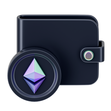 Crypto Wallet  3D Icon