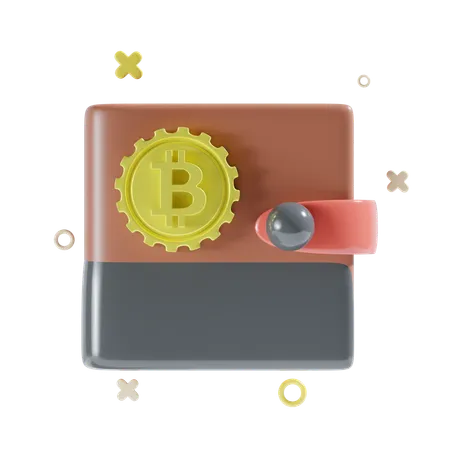 Crypto Wallet 3 D Icon 3D Icon