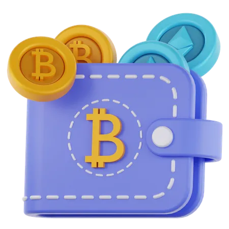 Crypto Wallet Money Payment Coin Digital Currency Crypto Finance Wallet Business Financial Bitcoin Banking Concept Internet Investment Online Pay Technology Exchange Background Illustration Trade Market Transaction Electronic 3 D Buy Bank Symbol Transfer Mining Mobile Virtual Cryptocurrency 3D Icon