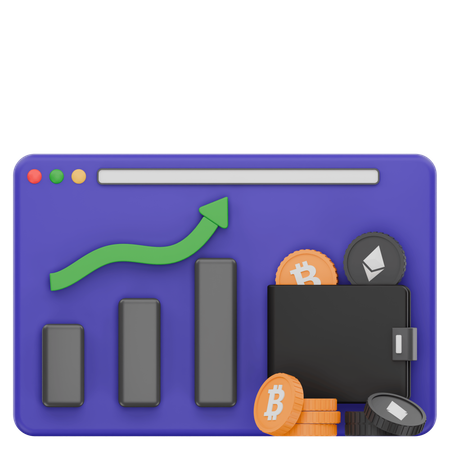 Crypto Wallet  3D Icon