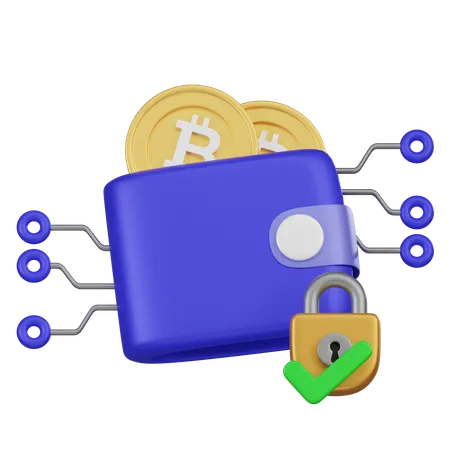 Crypto Wallet  3D Icon