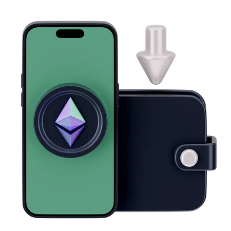 Crypto Wallet  3D Icon