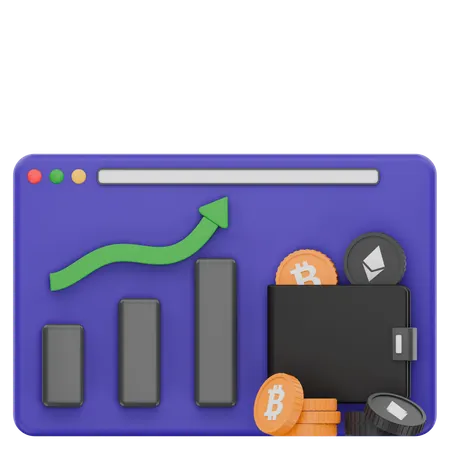 Crypto Wallet  3D Icon