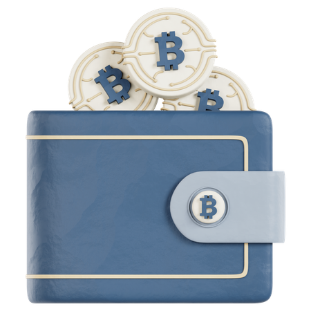 Crypto Wallet  3D Icon