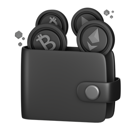 Crypto Wallet  3D Icon