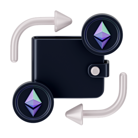 Crypto Wallet  3D Icon