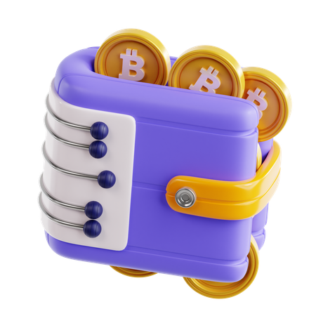 Crypto Wallet  3D Icon