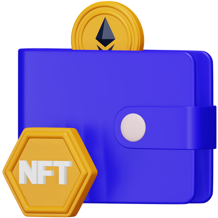 Crypto Walllet  3D Icon