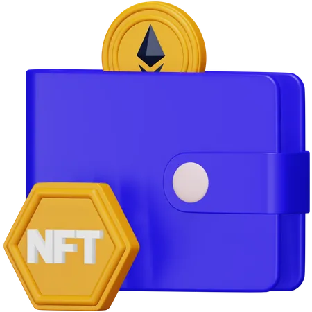 Crypto Walllet  3D Icon