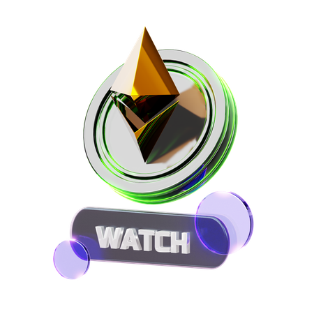 Crypto Watch  3D Icon