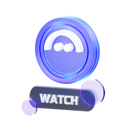 Crypto Watch  3D Icon