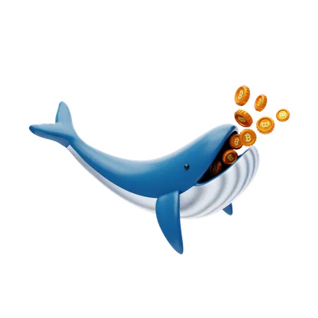 クリプトクジラ  3D Icon
