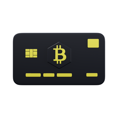 Cryptocard  3D Icon