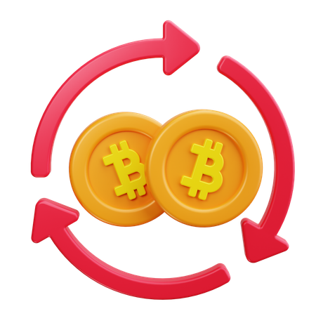 Cryptocurrency  3D Icon