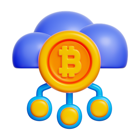 Cryptocurrency  3D Icon