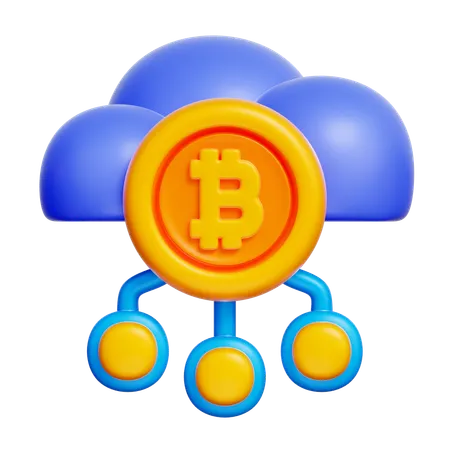 Cryptocurrency  3D Icon