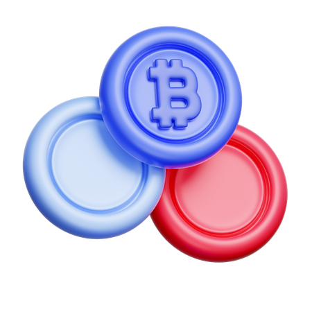 Cryptocurrency  3D Icon