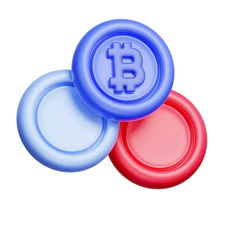 Cryptocurrency  3D Icon