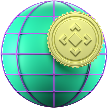 Cryptocurrency  3D Icon