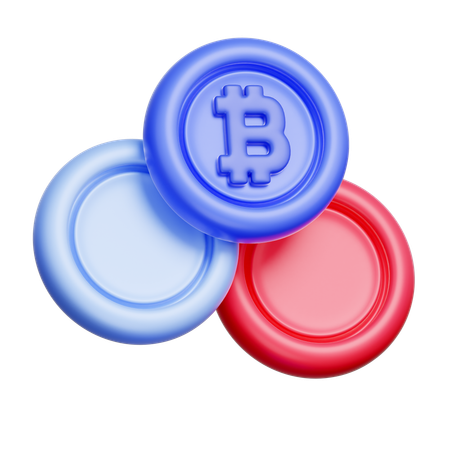 Cryptocurrency  3D Icon