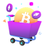 free 3d cryptocurrency cart 