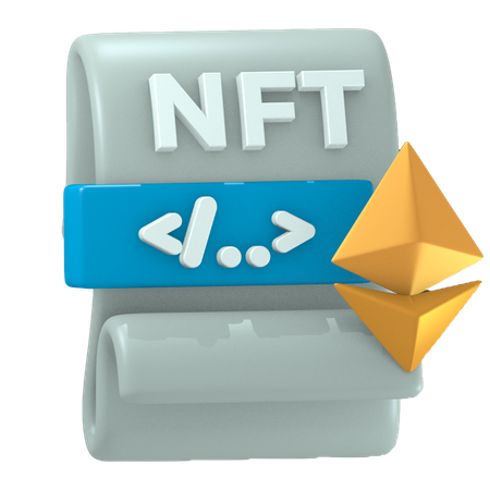 Cryptocurrency Encryption  3D Icon