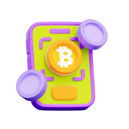 Cryptocurrency Pay  3D Icon