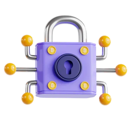 Cryptography  3D Icon