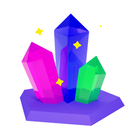 Crystal  3D Icon