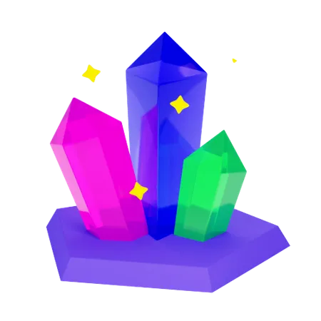 Crystal  3D Icon