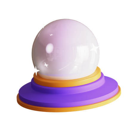 Crystal Ball  3D Icon