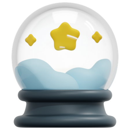 Crystal Ball  3D Icon