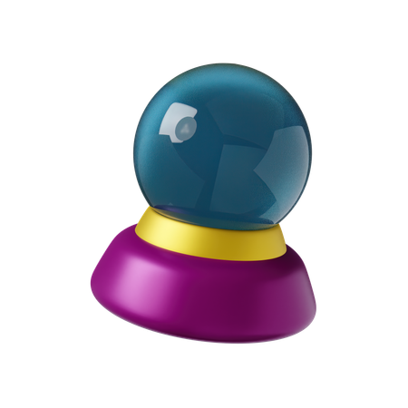 Crystal Ball  3D Icon