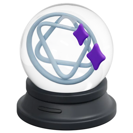 Crystal Ball  3D Icon