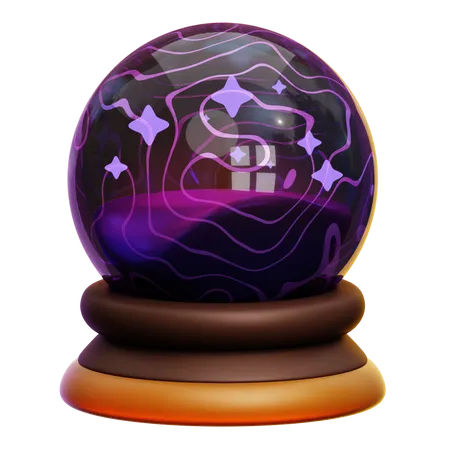 Crystal Ball  3D Icon