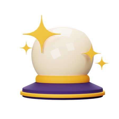 Crystal Ball  3D Icon