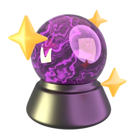 Crystal Ball  3D Icon