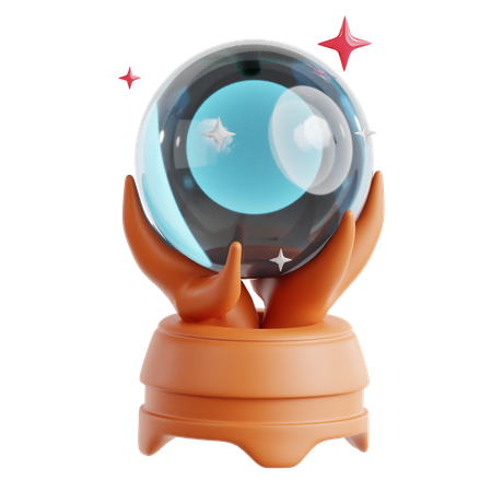 Crystal Ball  3D Icon